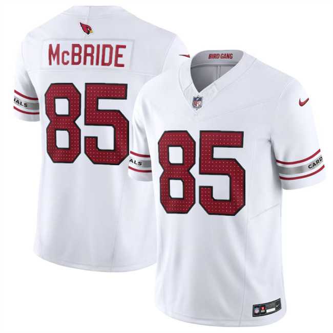 Men & Women & Youth Arizona Cardinals #85 Trey McBride White 2024 F.U.S.E. Vapor Untouchable Limited Stitched Jersey